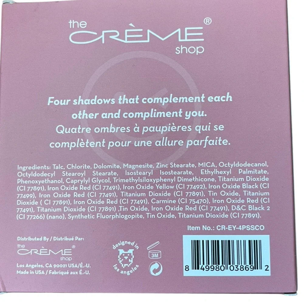 The Crème Shop “So Shady”Eyeshadow‎ Palette - Commando